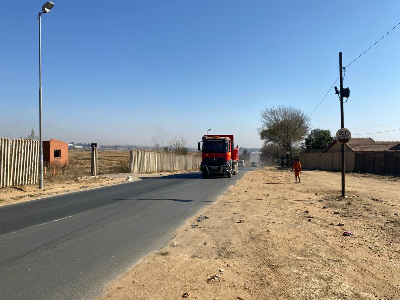 Truck documented dumping illegally at the Kya Sand dumps