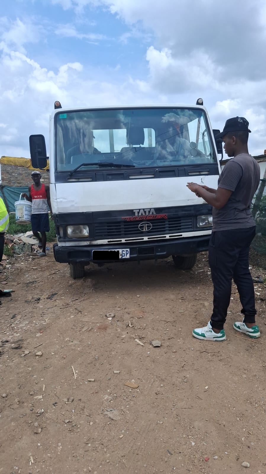 Illegal dump load documented at Kya Sand